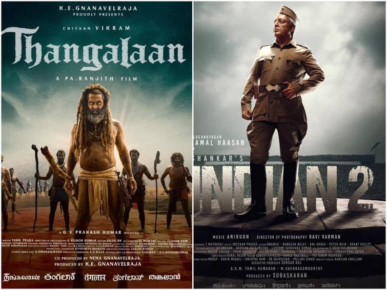 indian 2 thangalaan netflix unveils post theatrical tamil film slate Indian 2 OTT: 'తంగలాన్' to 'ఇండియన్ 2'  - కోలీవుడ్ సినిమాలన్నీ ఆ ఓటీటీలోనే!