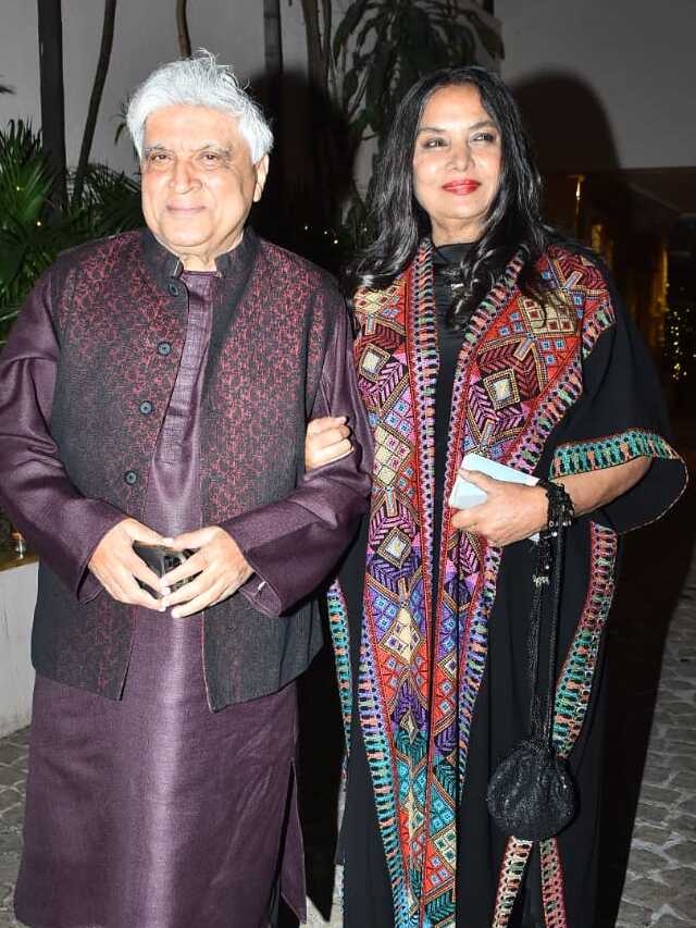 Javed Akhtar Birthday: Friends And Family Attend Party