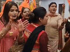 रामलला की प्राण प्रतिष्ठा को लेकर किन्नर समाज में उत्सव का माहौल, घर-घर जाकर दे रहे बधाई