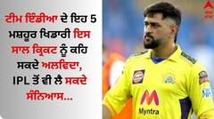 Team Indian Cricketer: ਟੀਮ ਇੰਡੀਆ ਦੇ ਇਹ ਮਸ਼ਹੂਰ ਖਿਡਾਰੀ ਇਸ ਸਾਲ ਕ੍ਰਿਕਟ ਨੂੰ ਕਹਿ ਸਕਦੇ ਅਲਵਿਦਾ, IPL ਤੋਂ ਵੀ ਲੈ ਸਕਦੇ ਸੰਨਿਆਸ