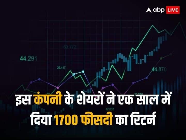 Multibagger Share: आज हम आपको एक ऐसे पेनी स्टॉक के बारे में बता रहे हैं जिसने निवेशकों को एक साल के दौरान 1700 फीसदी से ज्यादा का रिटर्न दिया है.