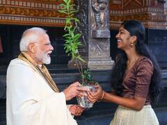 जासना सलीम ने पीएम मोदी को भेंट की भगवान कृष्ण की फोटो, प्रधानमत्री ने तारीफ में कही ये बात