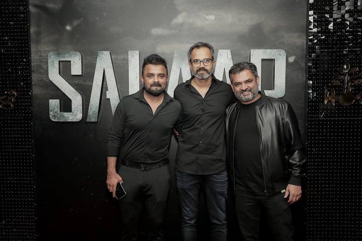 Hombale Films shared the pictures from the success bash on their social media platform.