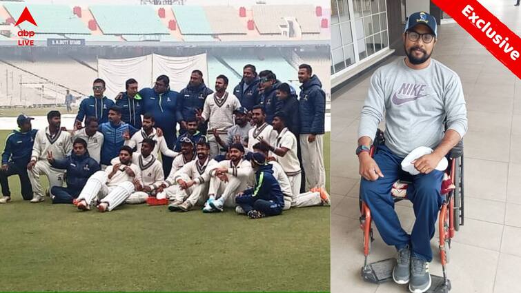 Ranji Trophy: Avik Chowdhury returns Eden Gardens after 14 years on wheelchairs, encourages cricketers ahead of Bengal vs Chhattisgarh Ranji Trophy: বাংলা ক্রিকেট দলকে উদ্বুদ্ধ করতে ১৪ বছর পর ইডেনে অভীক
