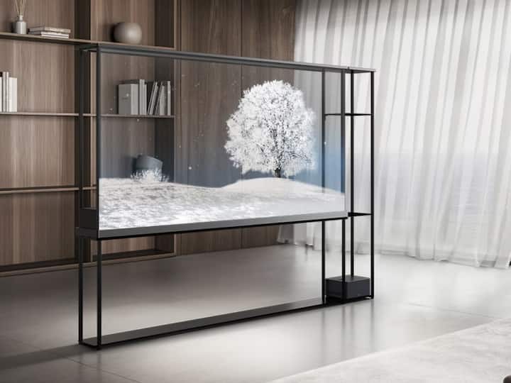 LG Signature OLED T — LG showcased an innovative 77-inch transparent OLED TV at CES. Impressive specs, wireless connectivity, and a blend-in design make it unique.