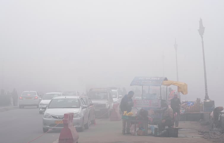 cold wave fog Double attack in Delhi IMD yellow alert  today Weather Update: दिल्ली में शीतलहर और कोहरे का डबल अटैक, IMD का येलो अलर्ट, पांच दिन और सतागा कोहरा