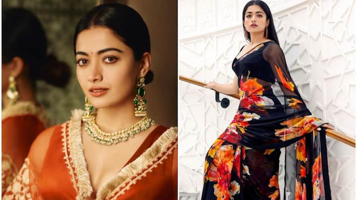 Rashmika Mandanna Best Saree Looks