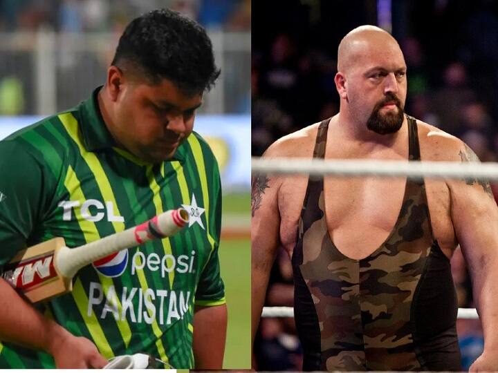 DJ Plays WWE Wrestler Big Show entrance music when Azam Khan came out to bat in NZ vs PAK 3rd T20I University Oval PAK vs NZ: आजम खान आए तो बजने लगा WWE रेसलर बिग शो वाला म्यूजिक, अब मेजबान न्यूजीलैंड पर फूट रहा पाक फैंस का गुस्सा