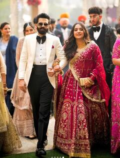 Sruishty Mann: ਸਰੁਸ਼ਟੀ ਮਾਨ ਦੇ ਵੈਡਿੰਗ ਰਿਸੈਪਸ਼ਨ ਦੀਆਂ ਪਹਿਲੀਆਂ ਤਸਵੀਰਾਂ ਵਾਇਰਲ, ਜਾਨ ਕੱਢ ਲਏਗਾ ਜੋੜੀ ਦਾ ਘੈਂਟ Look