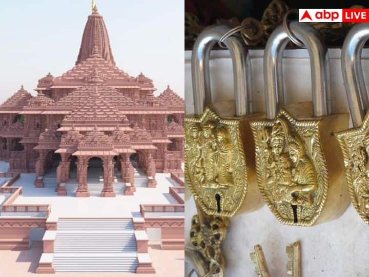 Aligarh Lock in Ram Mandir: અયોધ્યામાં બની રહેલા રામ મંદિર અને અલીગઢના તાળા વચ્ચે ખાસ સંબંધ છે.અલીગઢના રામ મંદિરમાં દુનિયાનું સૌથી મોટું તાળું લગાવવામાં આવનાર છે.