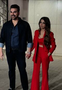 Sshura Khan Birthday: बर्थडे सेलिब्रेशन में पति अरबाज खान का हाथ थामकर पहुंचीं शूरा खान, रेड को-अर्ड सेट में दिखीं बला की खूबसूरत