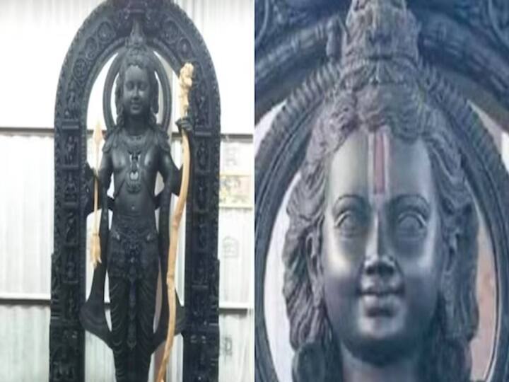 Ayodhya Ram Lalla idol 1st Complete Look Revealed With Golden Bow And Arrow Ram lalla Idol: தங்கத்தில் வில் அம்பு.. பக்தர்களை பரவசம் அடைய வைக்கும் குழந்தை ராமர்.. வெளியான முதல் புகைப்படம்