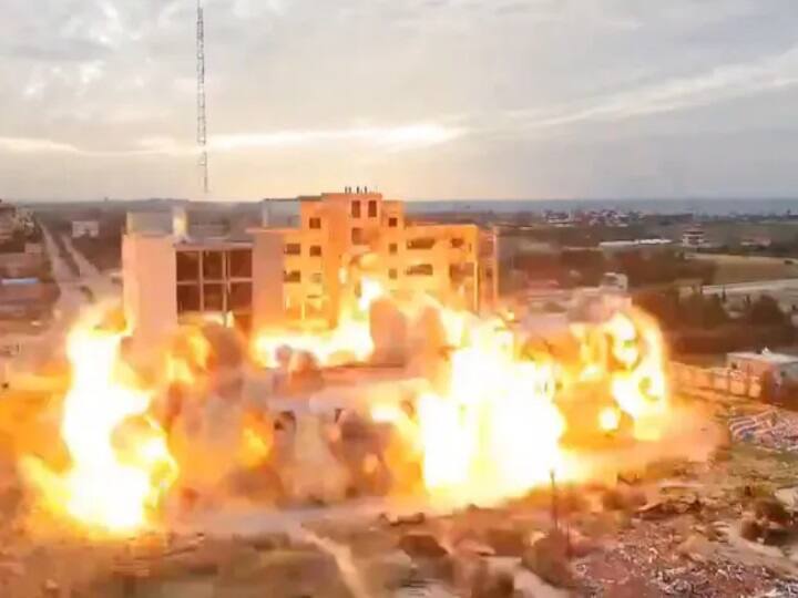 Israel Allegedly Bombs Gaza University America Asks For Clarity Watch Video Watch Video: ஒரே நொடிதான்.. சுக்குநூறாக சிதறிய காசா பல்கலைக்கழகம்.. சர்வ நாசம் செய்த இஸ்ரேல்