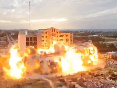 Israel Allegedly Bombs Gaza University America Asks For Clarity Watch Video Watch Video: ஒரே நொடிதான்.. சுக்குநூறாக சிதறிய காசா பல்கலைக்கழகம்.. சர்வ நாசம் செய்த இஸ்ரேல்