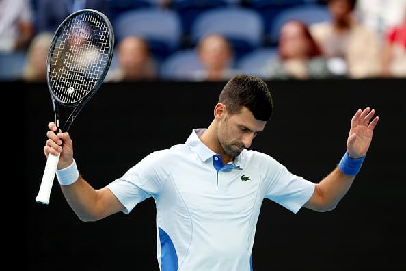 Australia Open Novak Djokovic latest record Djokovic first man play 100 ...