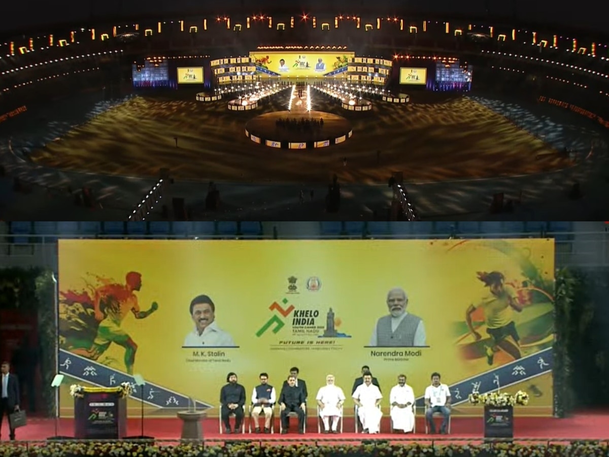 IN PICS Khelo India 2024 Inaugurated By CM MK Staiin And PM Narendra ...