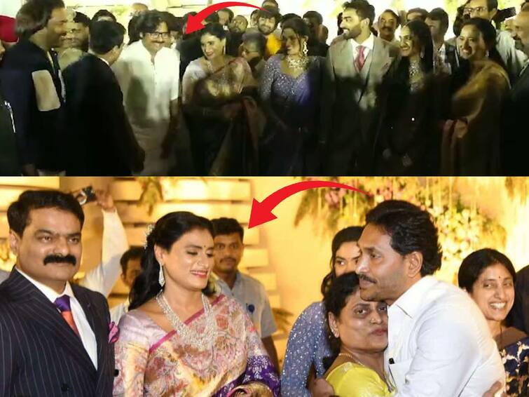 Sharmila gave priority to Pawan over Jagan in her son engagement in Hyderabad Sharmila Son Engagement: తమ్ముడు పవన్‌కు దక్కిన మర్యాద అన్న జగన్‌కు ఇవ్వనే లేదా...!