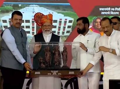 PM Modi:मोदींचा सोलापूर दौरा ! पंतप्रधान मोदींचा आज महाराष्ट्र, कर्नाटक आणि तामिळनाडू मध्ये देखील दौरा करणार आहेत (Photo Credit : facebook/mieknathshinde)