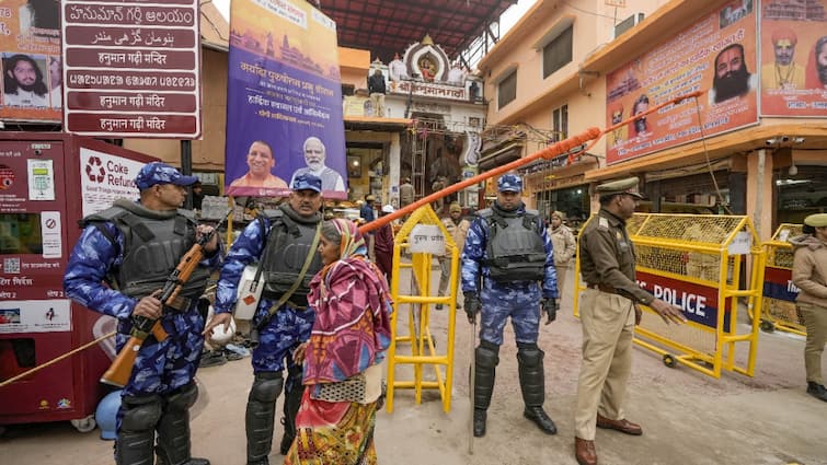 Ayodhya Ram Temple Consecration Ceremony UP Anti Terrorist Squad Detains 3 Suspects UP Anti-Terrorist Squad Detains 3 Suspects From Ayodhya Ahead Of Ram Temple Ceremony