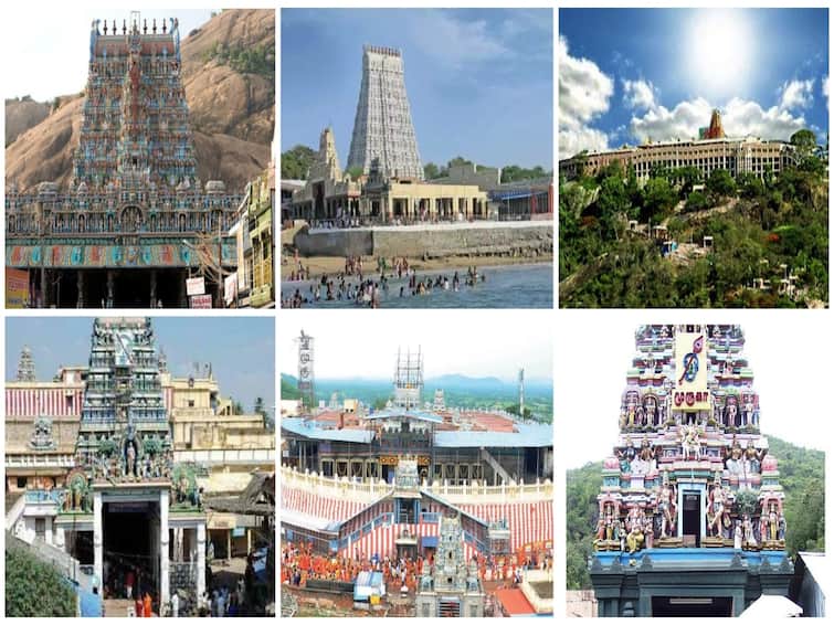 Arupadai Veedu Murugan List Temple names Where it is Located Complete Details Arupadai Veedu: 