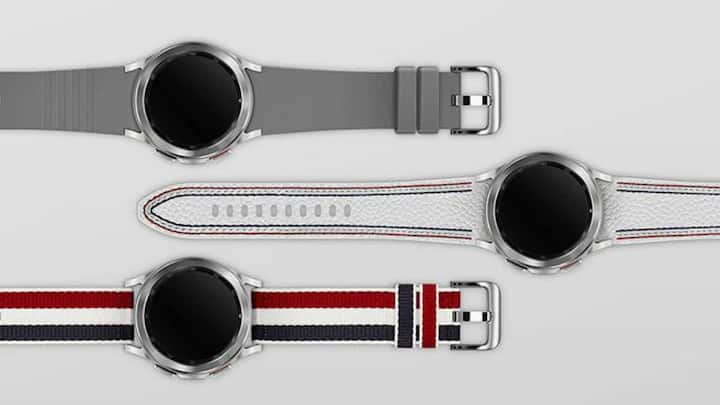 Samsung Watch 4 Classic LTE [Sale Price: Rs 10,999 | Down from MRP: Rs 42,999] — It boasts a bioelectrical impedance analysis sensor for Body Composition Analysis (BCA) and an optical heart rate sensor. It also offers health monitoring features such as advanced sleep analysis and women's health. Once charged fully, the battery will easily last for up to 40 hours on normal use. (Image Source: Samsung)