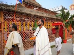 Ram Mandir Pics: राम मंदिर के ईशानकोण पर स्थित यज्ञशाला की मोहक तस्वीरें आईं सामने, दिखी भव्य तैयारी