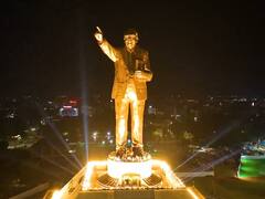 Ambedkar Statue Vijayawada : విజయవాడలో సీఎం జగన్ చేతుల మీదుగా అంబేడ్కర్ విగ్రహావిష్కరణ | ABP Desam