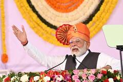 PM Narendra Modi Solapur : 22 जानेवारीला  जो 'दीवा'लावणार आहात,तो गरिबी दूर करणारा असेल - पंतप्रधान नरेंद्र मोदी