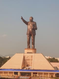 Ambedkar Statue Drone Show: అతిపెద్ద అంబేద్కర్ విగ్రహం ఆవిష్కరణ, స్పెషల్ అట్రాక్షన్‌గా డ్రోన్ షో