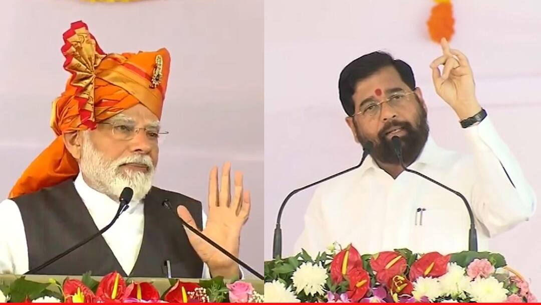 CM Eknath Shinde speech solapur said PM Narendra Modi will form government again and in Maharashtra Maha yuti government will elect Devendra Fadnavis Ajit Pawar Solapur Ray Nagar Housing Society for beedi workers देशात पुन्हा मोदी येणार, राज्यातही पुन्हा डबल इंजिन सरकार बनणार: मुख्यमंत्री एकनाथ शिंदे