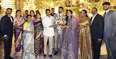 IN PICS: Andhra CM Jagan Reddy Attends Engagement Ceremony Of YS Sharmila's Son