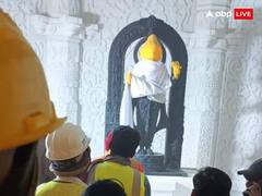 Ram Mandir Inauguration: श्याम वर्ण में रामलला का विग्रह गर्भगृह में विराजमान, सबसे पहले दिखे चरण, आप भी करिए घर बैठे दर्शन
