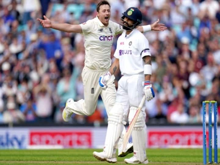 Virat Kohli will face tough challenge in series against England claim ollie robinson IND Vs ENG: विराट कोहली को इंग्लैंड के खिलाफ सीरीज से पहले मिली चेतवानी