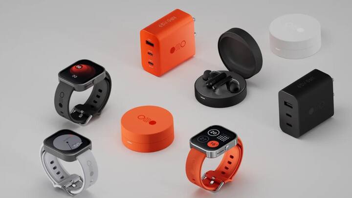 Nothing's CMF Watch Pro [Sale Price: Rs 3,499 | Down from MRP: Rs 5,999] — This Ultra Large 1.96-inch AMOLED Display with 600 knits peak brightness comes with Bluetooth calling and AI noise reduction. It offers heart rate, SPO2, sleep and stress monitoring systems. It boasts a refresh rate of 58 fps and a battery life of up to 13 days. (Image Source: CMF)