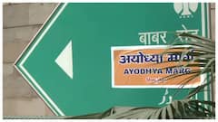 Delhi: Babar Road Signs Covered With 'Ayodhya Marg' Posters Ahead Of Ram Mandir Event, Removed By Cops. WATCH