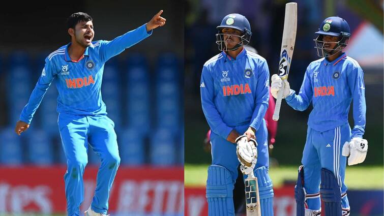 India defeated Bangladesh by 84 runs in the U19 World Cup get to know IND vs BAN U19WC: সাউমির ৪ উইকেট, বাংলাদেশকে ৮৪ রানে হারিয়ে অনূর্ধ্ব ১৯ বিশ্বকাপে অভিযান শুরু ভারতের