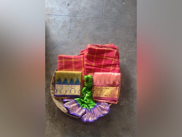 Later, he was presented with a gift to be offered at the Ram Temple in Ayodhya on behalf of the deity at Sri Ranganathaswamy Temple (Credit: X/@ANI)