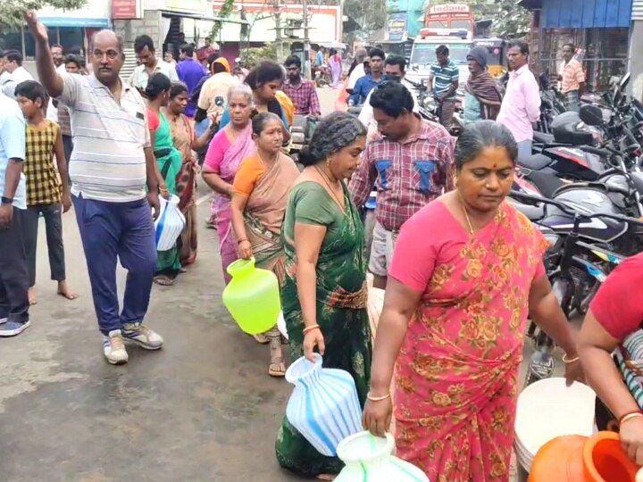 கோடை துவங்கும் முன்பே மயிலாடுதுறையில் தண்ணீர் பஞ்சம் - தண்ணீர் கேட்டு சாலைமறியல் செய்த பொதுமக்கள்