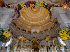 In Pics: प्राण प्रतिष्ठा से पहले रंग-बिरंगे फूलों से सजा राम मंदिर, देखें आकर्षक तस्वीरें