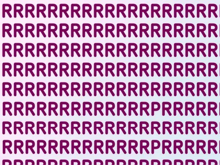 सोशल मीडिया पर इन दिनों ऐसी ही एक तस्वीर वायरल हो रही है. जिसमें आर की एक फौज है और उसमें एक सिपाही पी नाम का भी है. यानी की बहुत सारे आर अक्षरों के बीच एक पी अक्षर भी छुपा हुआ है.