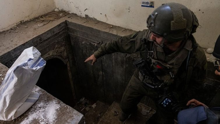 Israeli Army Discovers Tunnel That Once Held 20 Hostages In Gaza Israeli Army Discovers Tunnel That Once Held 20 Hostages In Gaza