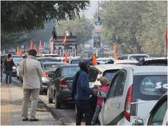 Ram Mandir Pran Pratishtha: दिल्ली के द्वारका में 500 कार-बाइकों से निकाली गई शोभायात्रा, शामिल हुए हजारों लोग