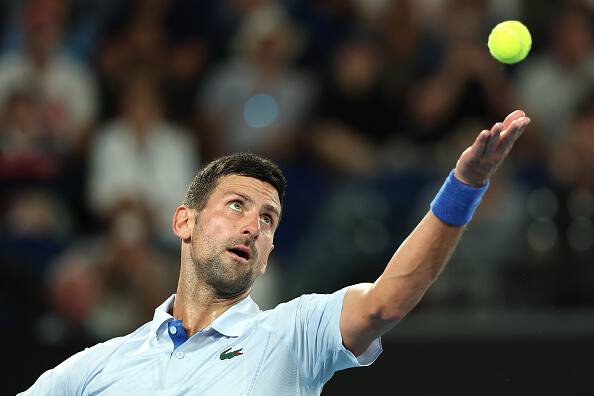 Djokovic showcased his dominance with an emphatic and ruthless victory, defeating Adrian Mannarino with a convincing scoreline of 6-0, 6-0, 6-3.