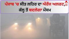 Punjab Weather Update: ਪੰਜਾਬ 'ਚ ਸੀਤ ਲਹਿਰ ਦਾ ਔਰੇਂਜ ਅਲਰਟ, ਕੱਲ੍ਹ ਤੋਂ ਬਦਲੇਗਾ ਮੌਸਮ