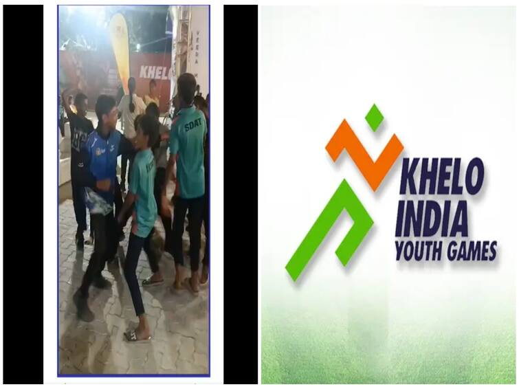 Khelo india youth games young players dance watch video here Watch Video: கேலோ இந்தியா தொடரில் உற்சாக நடனம் ஆடிய வீரர்கள் - வீடியோ பாருங்க!