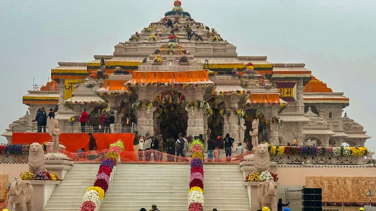 Ram Temple Inauguration: Ayodhya Witnesses Festive Fervour As Stage Set For Grand Ceremony