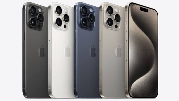 iPhone 15 Pro Max [Price: Rs 1,59,900]: You can have great shots in all light conditions with the iPhone 15 Pro Max. The camera comes with seven different focal lengths. It also comes with more optical and digital zoom than ever before — 5x optical zoom and 25x digital zoom. This variant is also considered as a movie camera. (Image Source: Apple)
