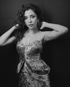 Barkha Singh Spreads Her Charm In A Metallic Silver Dress, See PICS