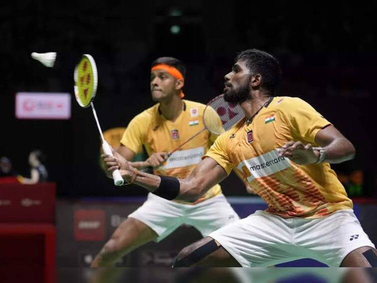 Chirag Shetty and Rankireddy advances to Men's Doubles final of Indian Open Super 750 Badminton tournament Indian Open Super 750: టైటిల్‌కు అడుగు దూరంలో స్టార్‌ జోడి, ముగిసిన ప్రణయ్‌ పోరాటం