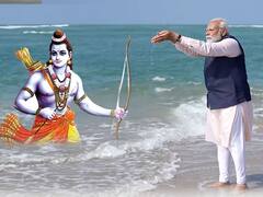 రామ్ సేతు ప్రారంభ స్థానం వద్దకు వెళ్లిన ప్రధాని, ప్రత్యేక పూజలు